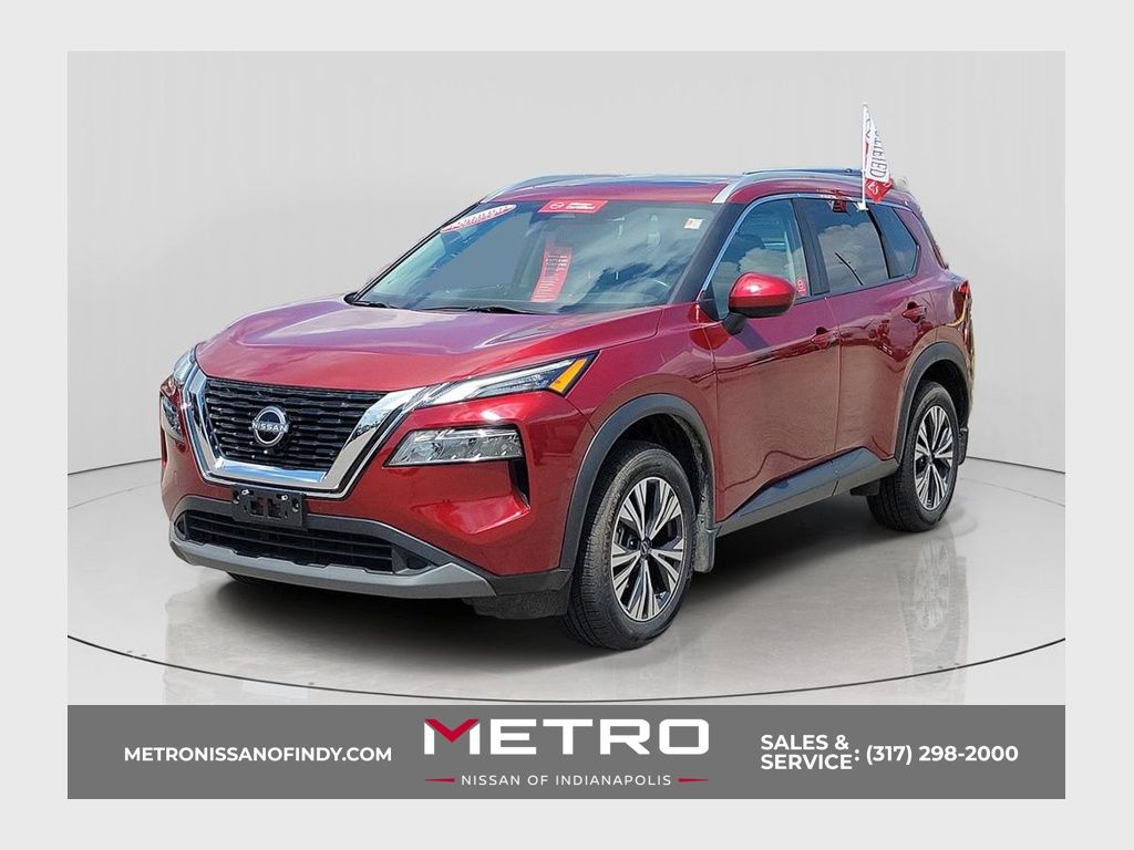 Red (Scarlet Ember Tintcoat) 2023 Nissan Rogue SUV / Crossover All-Wheel Drive Continuously Variable Transmission
