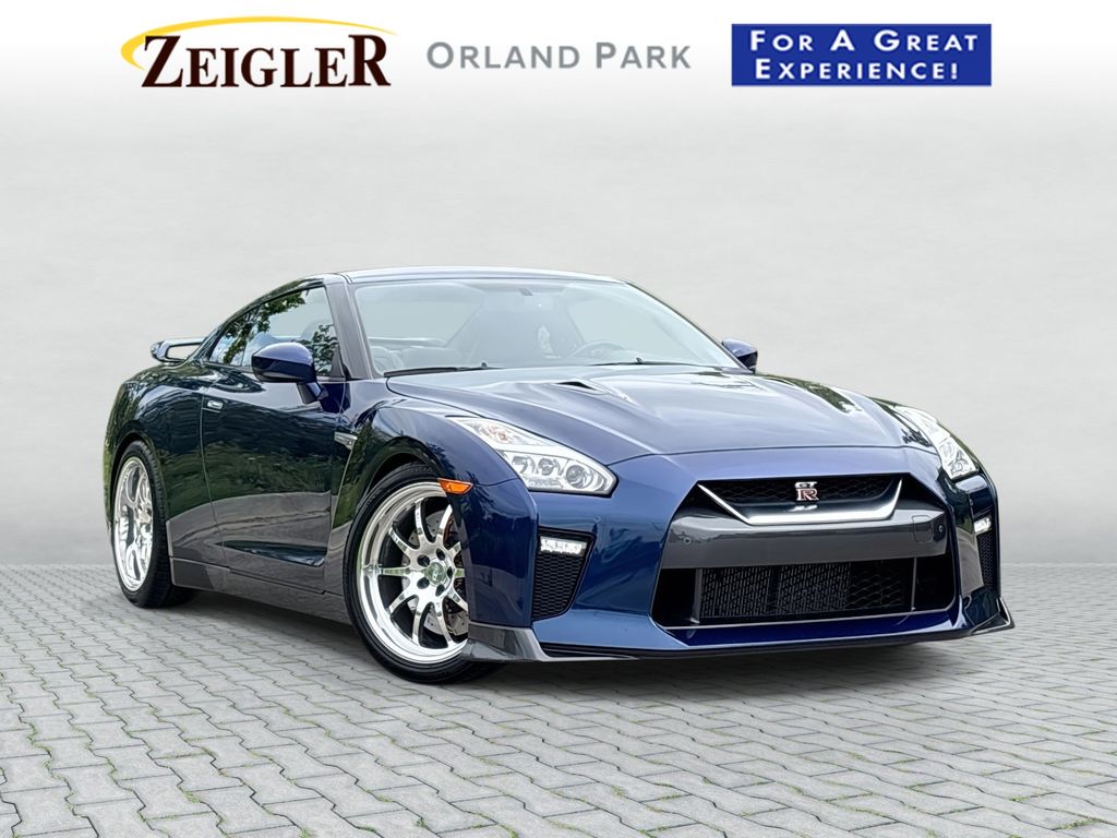 Deep Blue Pearl 2015 Nissan GT-R Coupe All-Wheel Drive 6-Speed Automatic