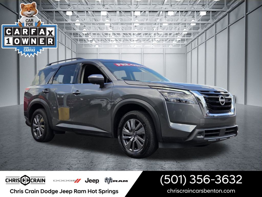 Gray (Gun Metallic) 2024 Nissan Pathfinder SUV / Crossover All-Wheel Drive 9-Speed Automatic