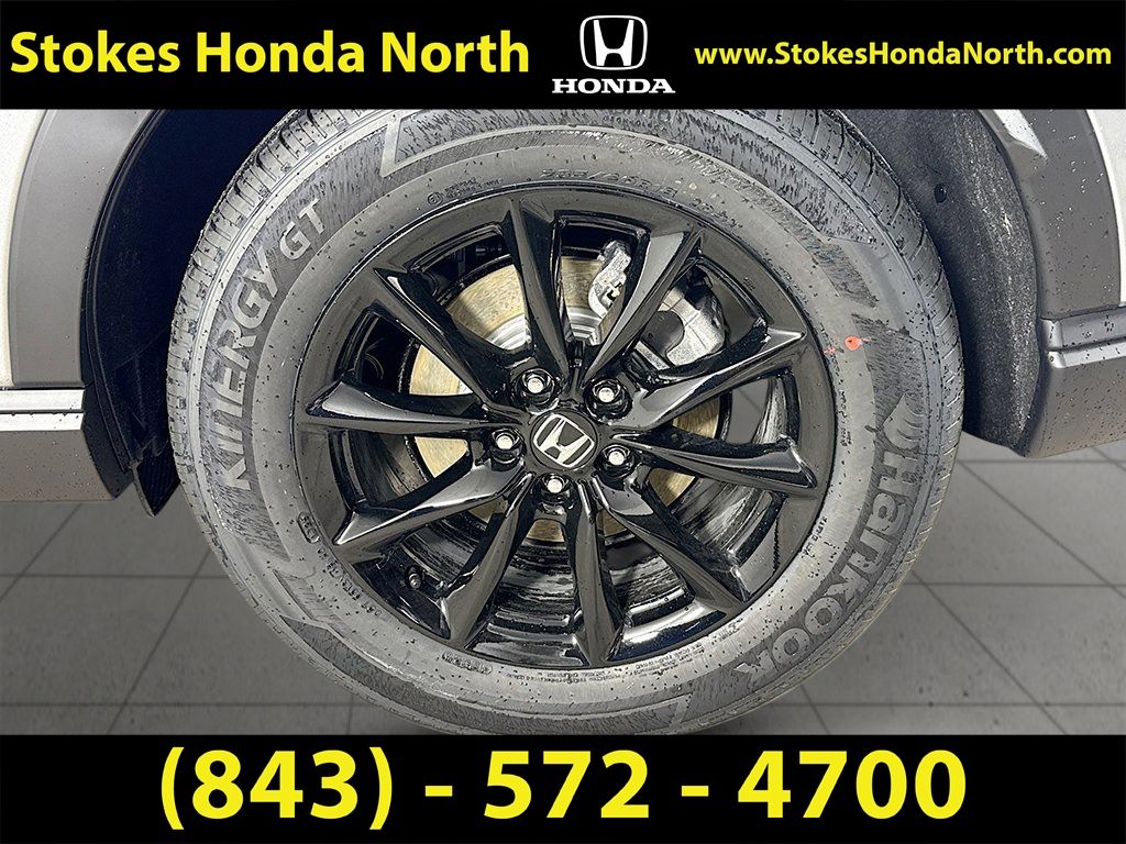 2026 Honda CR-V Hybrid Sport-L Silver at Stokes Honda North