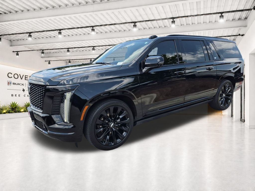 Used 2025 Black Cadillac Sport Platinum image 4