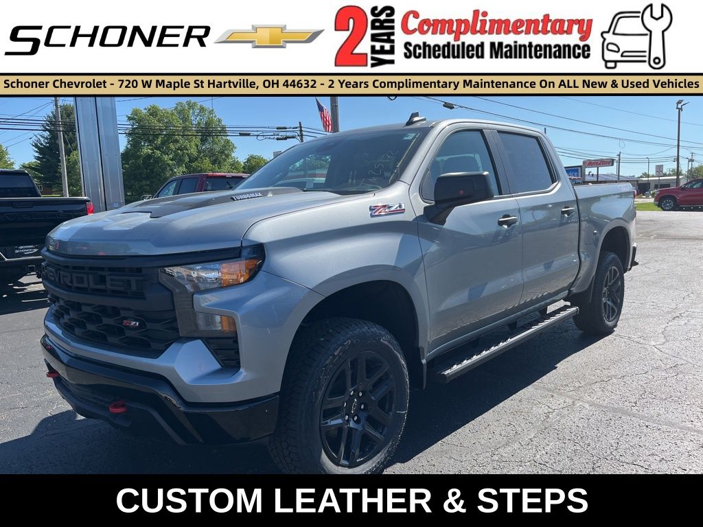 Sterling Gray Metallic 2026 Chevrolet Silverado 1500 Pickup Truck Four-Wheel Drive 8-Speed Automatic