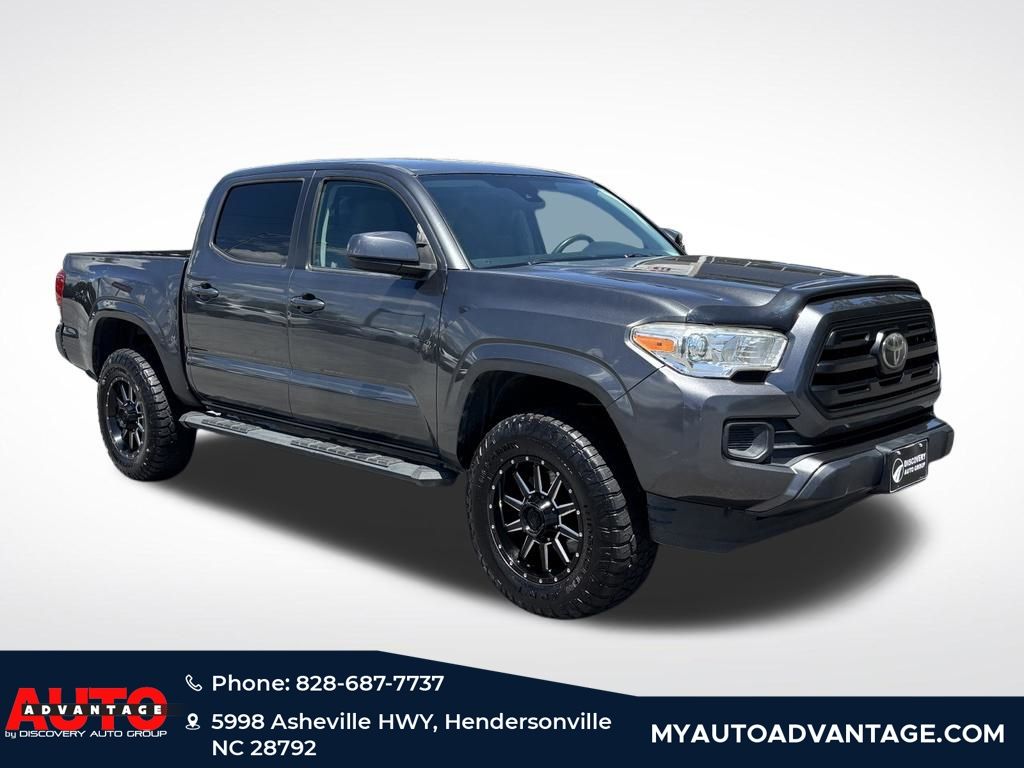 Magnetic Gray Metallic 2018 Toyota Tacoma Pickup Truck Four-Wheel Drive 6-Speed Automatic