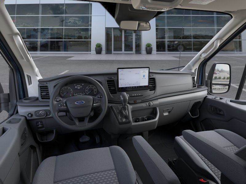 2024 Ford Transit-350 Passenger Van XL — Blue Metallic — photo 9