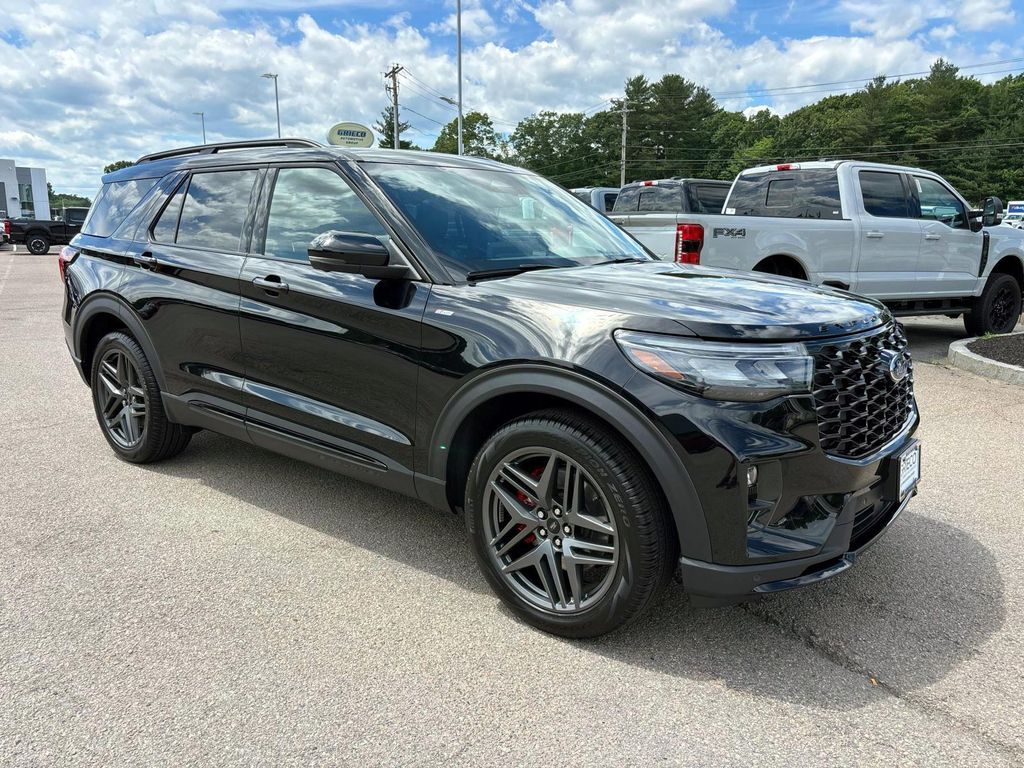 Black Metallic 2026 Ford Explorer SUV / Crossover All-Wheel Drive Automatic