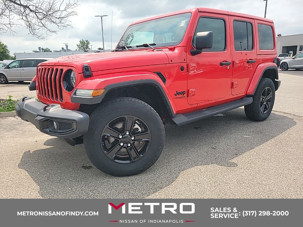 Firecracker Red Clearcoat 2022 Jeep Wrangler SUV / Crossover Four-Wheel Drive 8-Speed Automatic