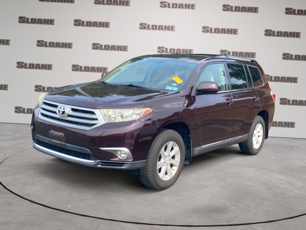 Red (Sizzling Crimson Mica) 2013 Toyota Highlander SUV / Crossover All-Wheel Drive 5-Speed Automatic Overdrive