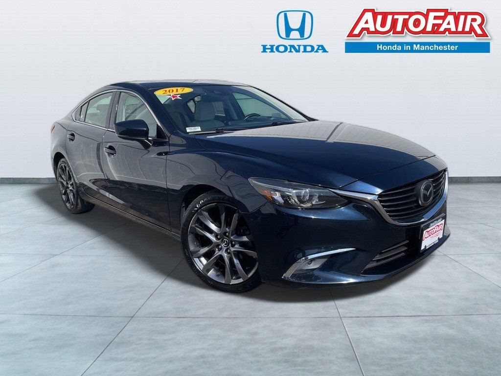 Deep Crystal Blue 2017 Mazda MAZDA6 Grand Touring Sedan FWD Sedan Front-Wheel Drive 6-Speed Automatic