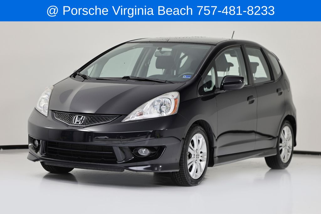 Blackberry Pearl 2010 Honda Fit Hatchback Front-Wheel Drive 5-Speed Automatic