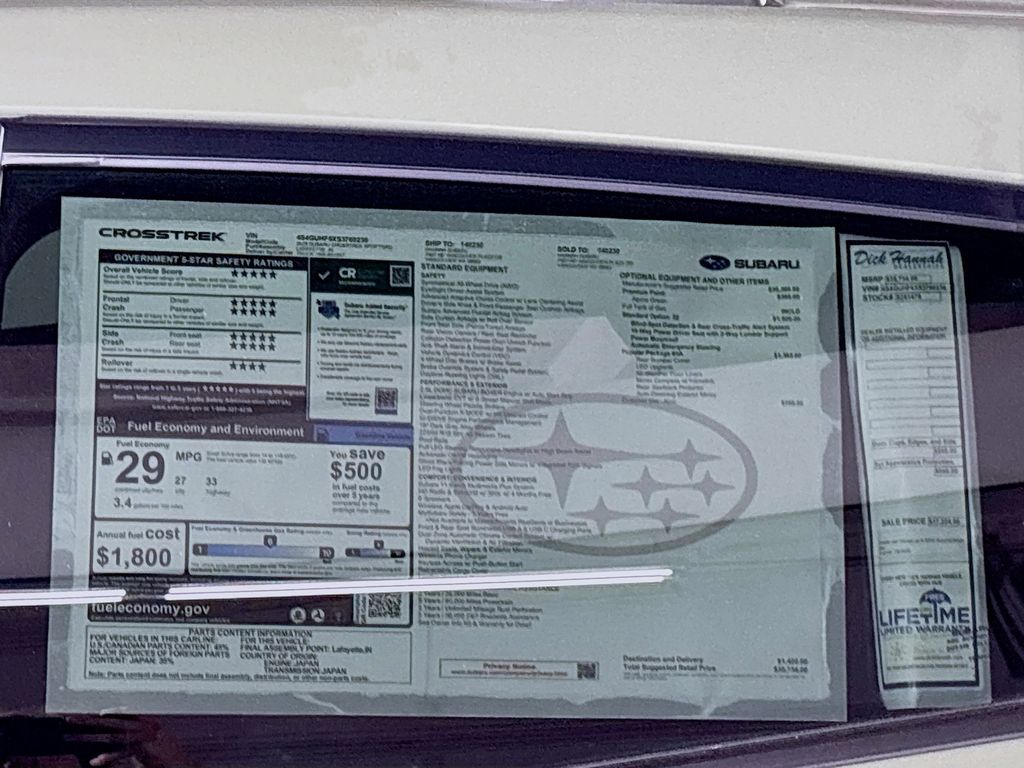 2025 Subaru Crosstrek Sport