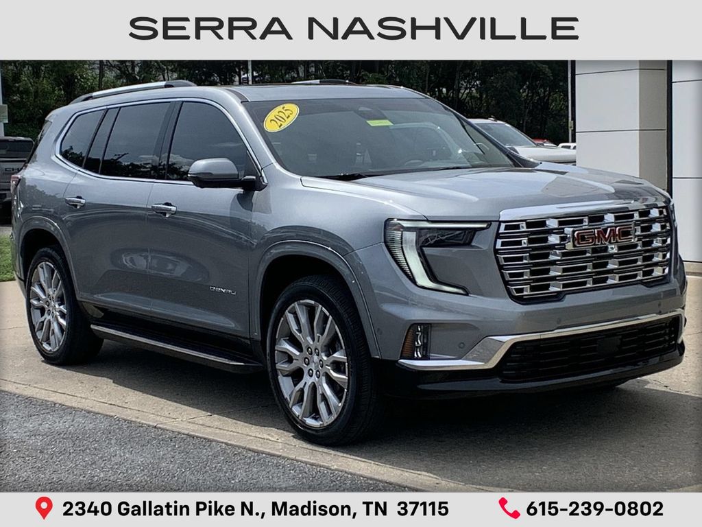 Sterling Metallic 2025 GMC Acadia SUV / Crossover Four-Wheel Drive 8-Speed Automatic