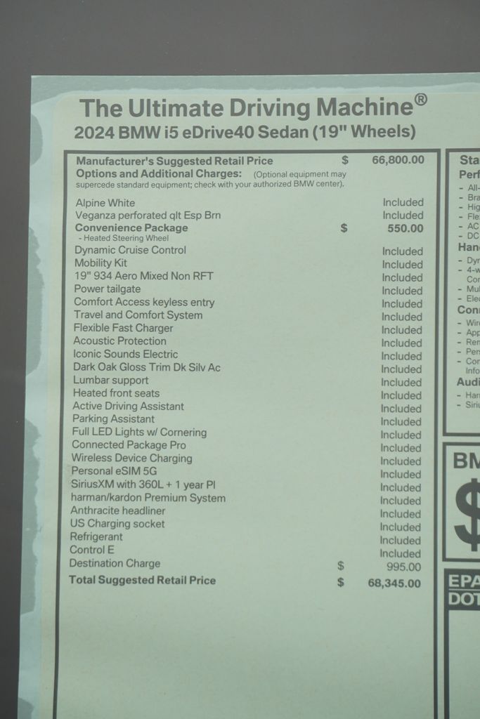 2024 BMW i5 eDrive40 8