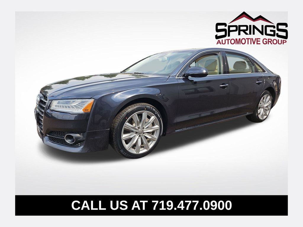Moonlight Blue 2017 Audi A8 Sedan 8-Speed Automatic