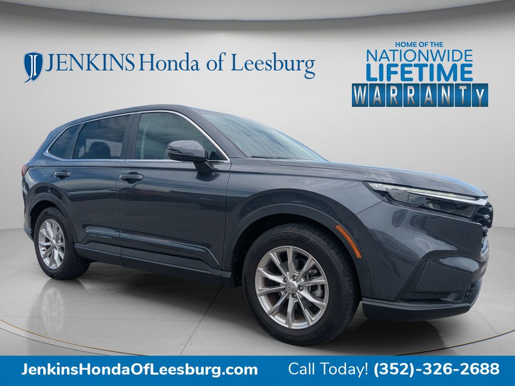 Canyon River Blue Metallic 2024 Honda CR-V SUV / Crossover Front-Wheel Drive Continuously Variable Transmission