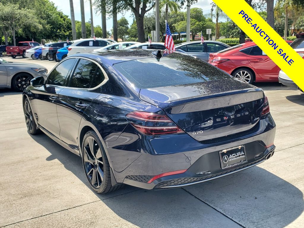 Used 2023 Genesis G70 Sedan