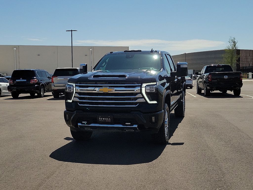 Black 2024 Chevrolet Silverado 2500HD Pickup Truck Four-Wheel Drive Automatic