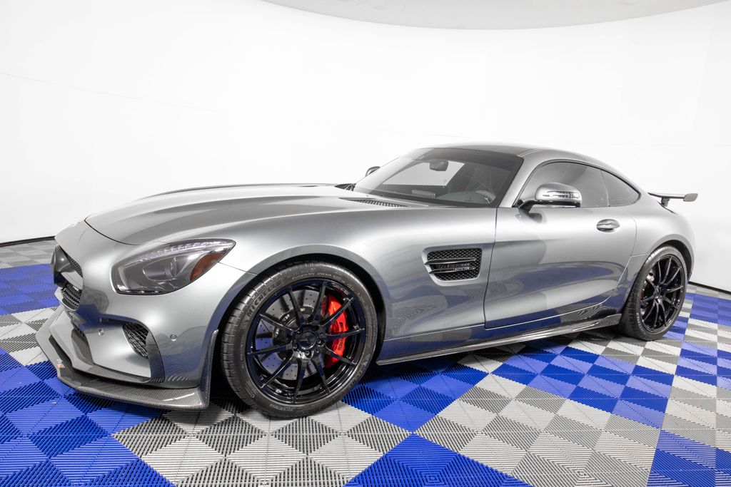 designo Selenite Gray 2016 Mercedes-Benz AMG GT S Coupe Rear-Wheel Drive 7-Speed Automatic