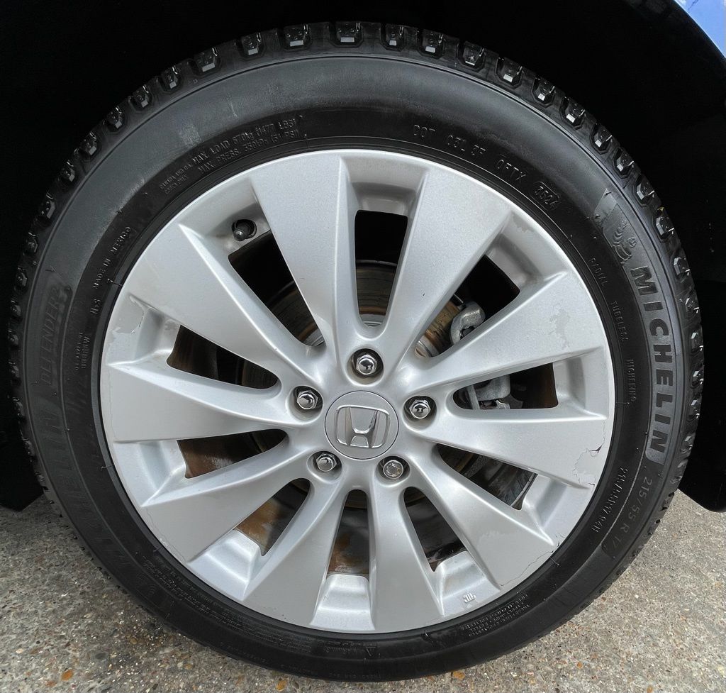 2013 Honda Accord EX-L Blue at Don McGill Toyota