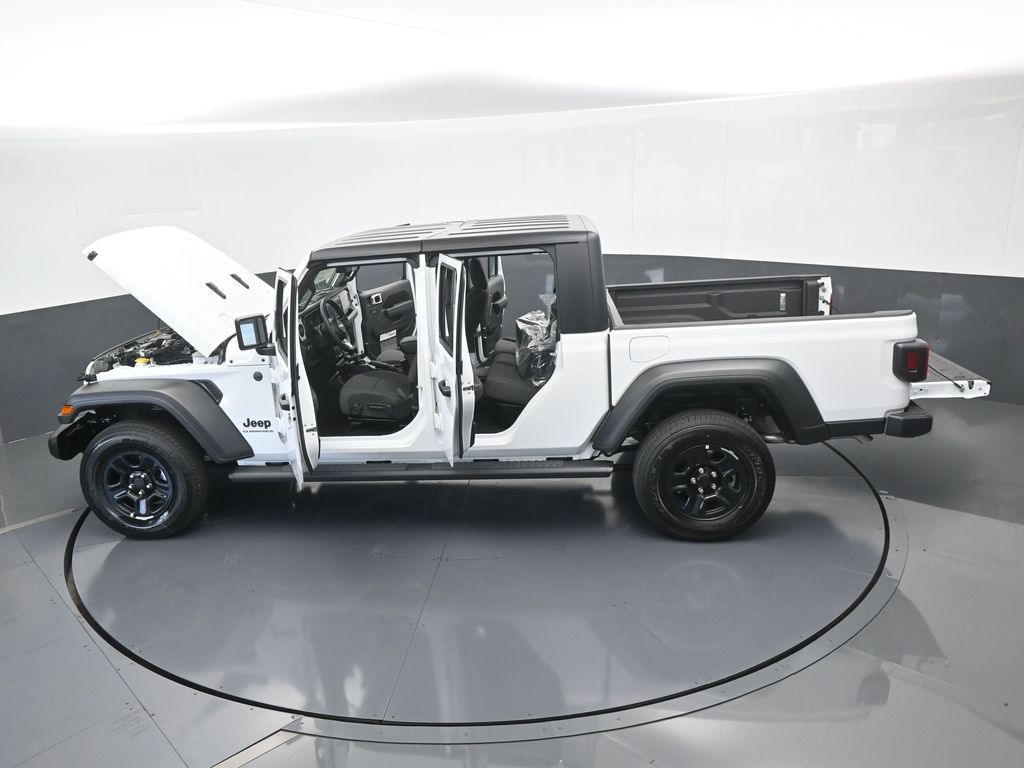 Used 2025 Bright White Clearcoat Jeep Sport image 61
