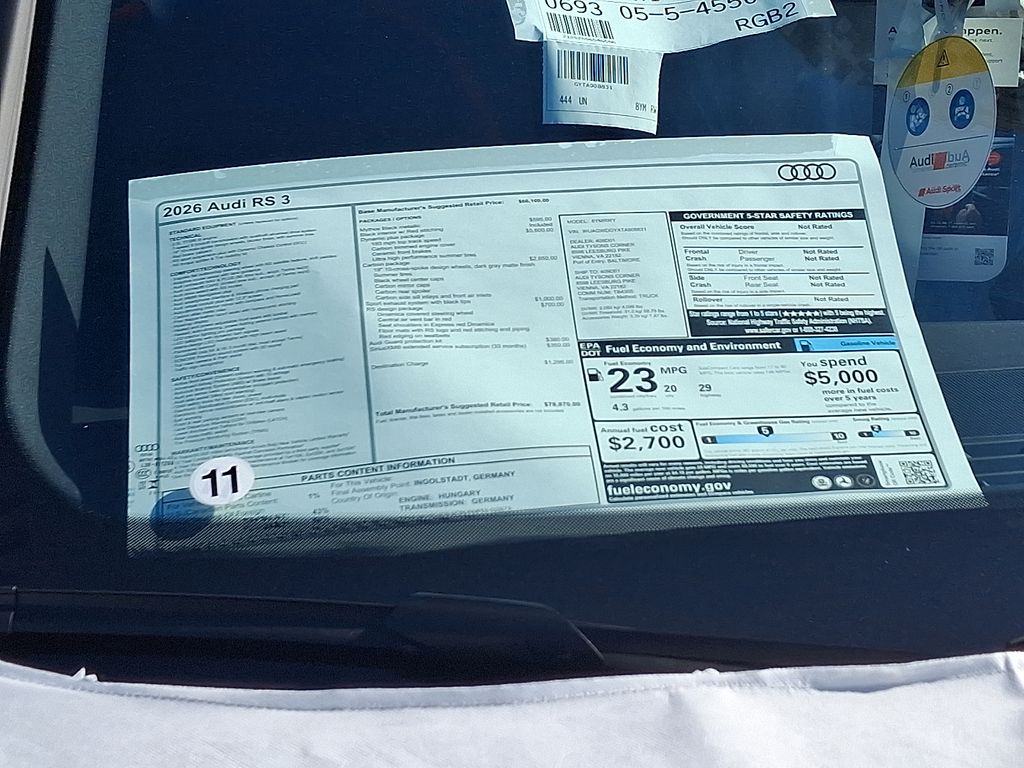 Thumbnail: 2026 Audi RS 3 - 4