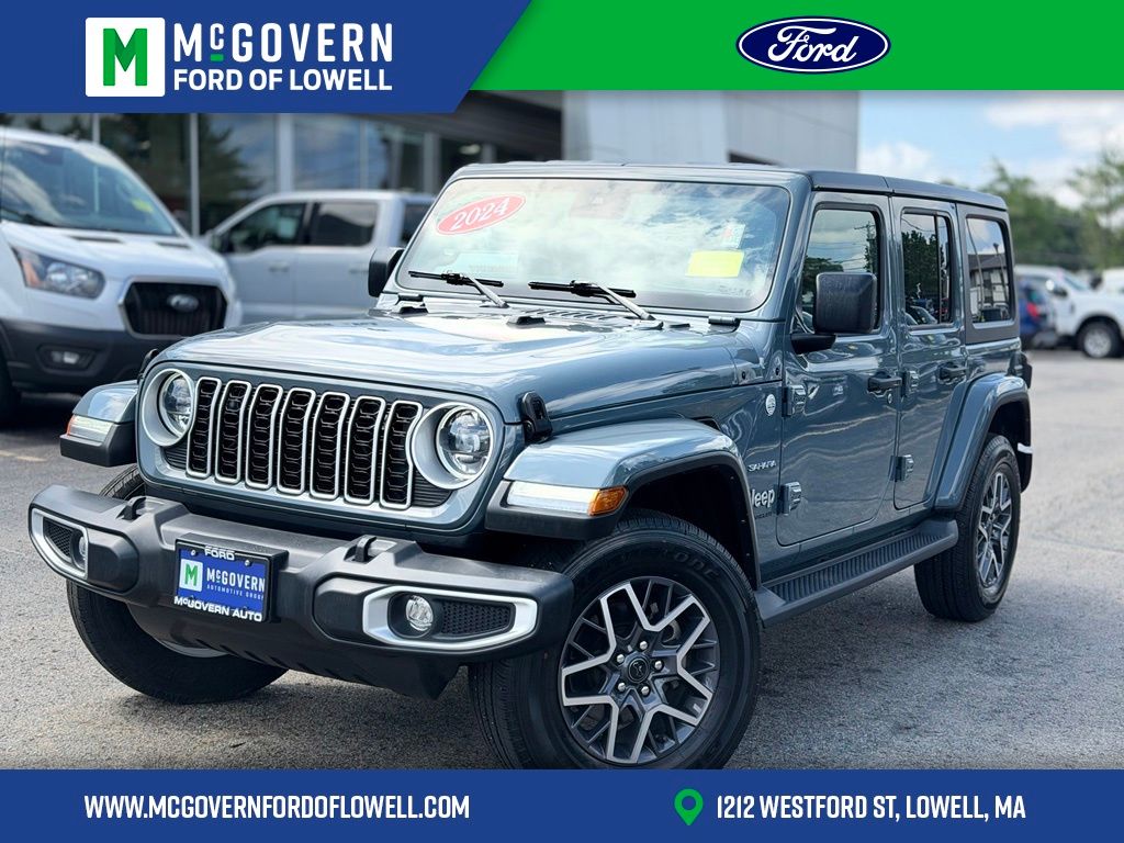 Anvil Clear Coat 2024 Jeep Wrangler SUV / Crossover Four-Wheel Drive 8-Speed Automatic