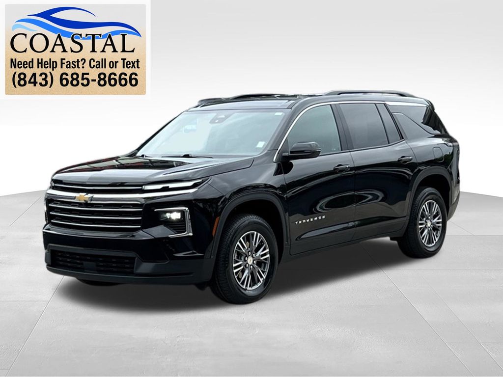 2025 Chevrolet Traverse LT Black at Bob Mills Chevrolet