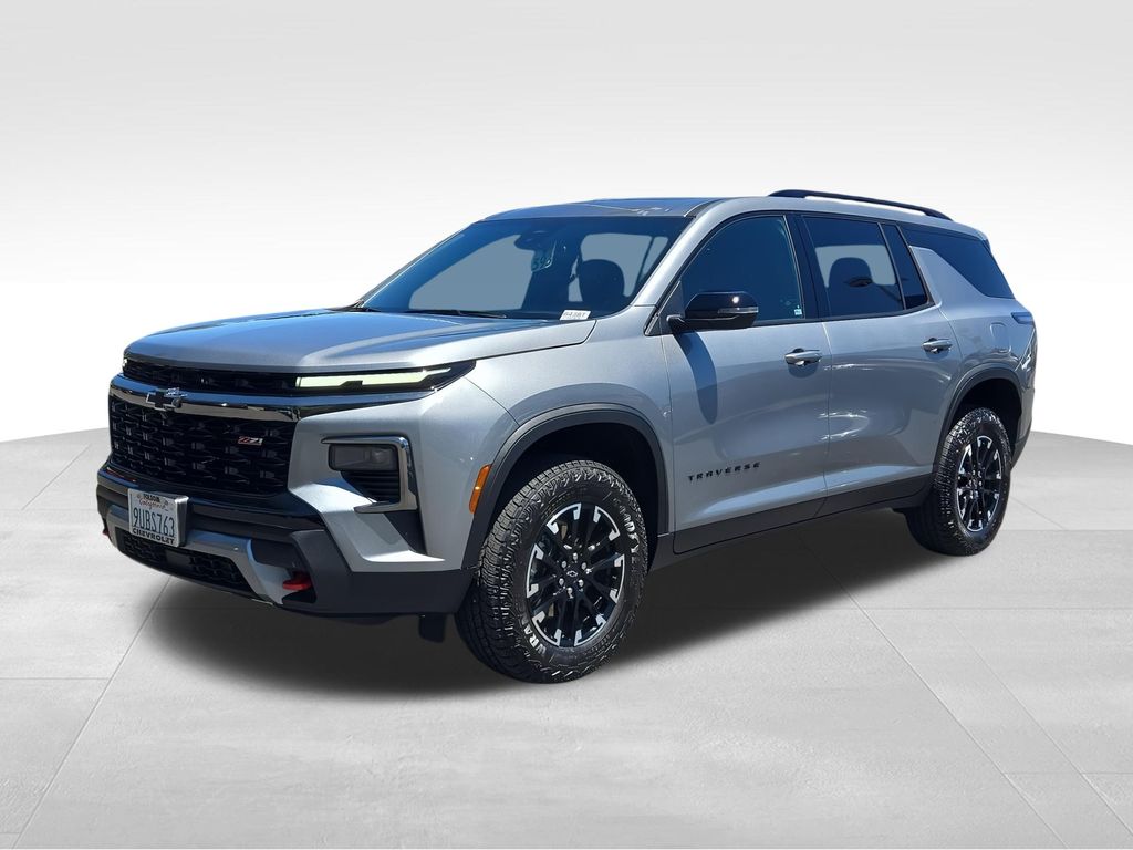 Sterling Gray Metallic 2025 Chevrolet Traverse SUV / Crossover Four-Wheel Drive 8-Speed Automatic