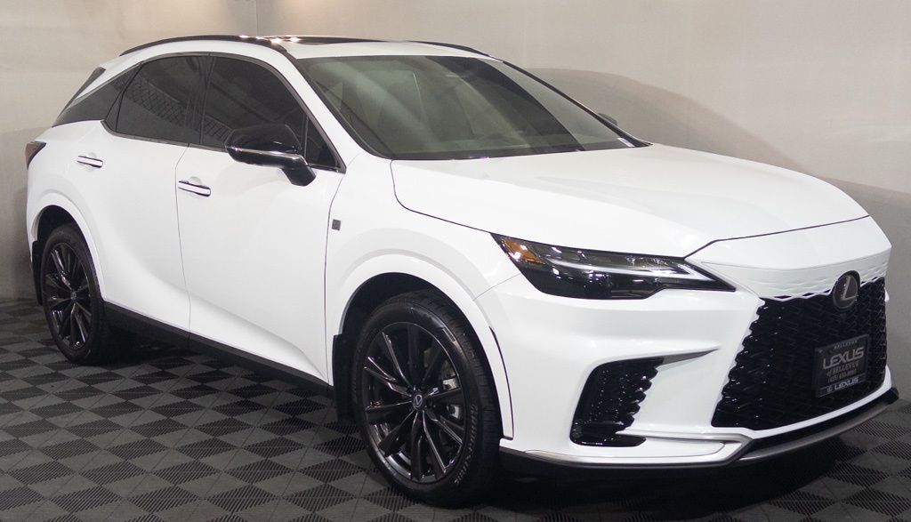 Ultra White 2026 Lexus RX Hybrid 350h F SPORT Design AWD SUV / Crossover All-Wheel Drive Continuously Variable Transmission