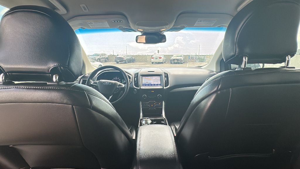 2019 Ford Edge SEL White at DeMontrond Gulf Freeway