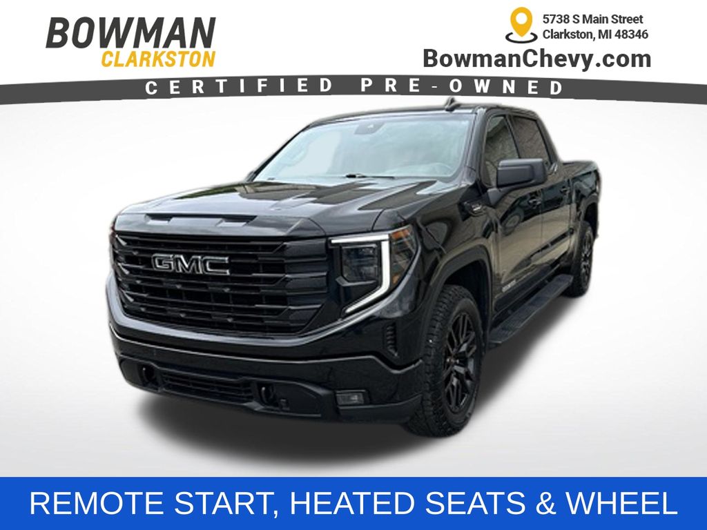Onyx Black 2022 GMC Sierra 1500 Pickup Truck Four-Wheel Drive Automatic