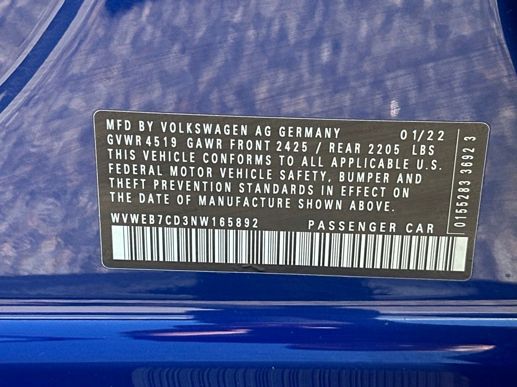 Used 2022 Volkswagen Golf R Hatchback