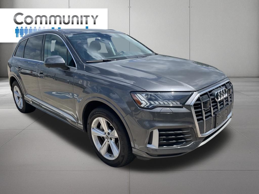 2024 Audi Q7 45 Premium Plus Gray at DeMontrond Auto Country