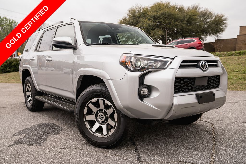 Classic Silver Metallic 2024 Toyota 4Runner TRD Off-Road 4WD SUV / Crossover Four-Wheel Drive 5-Speed Automatic