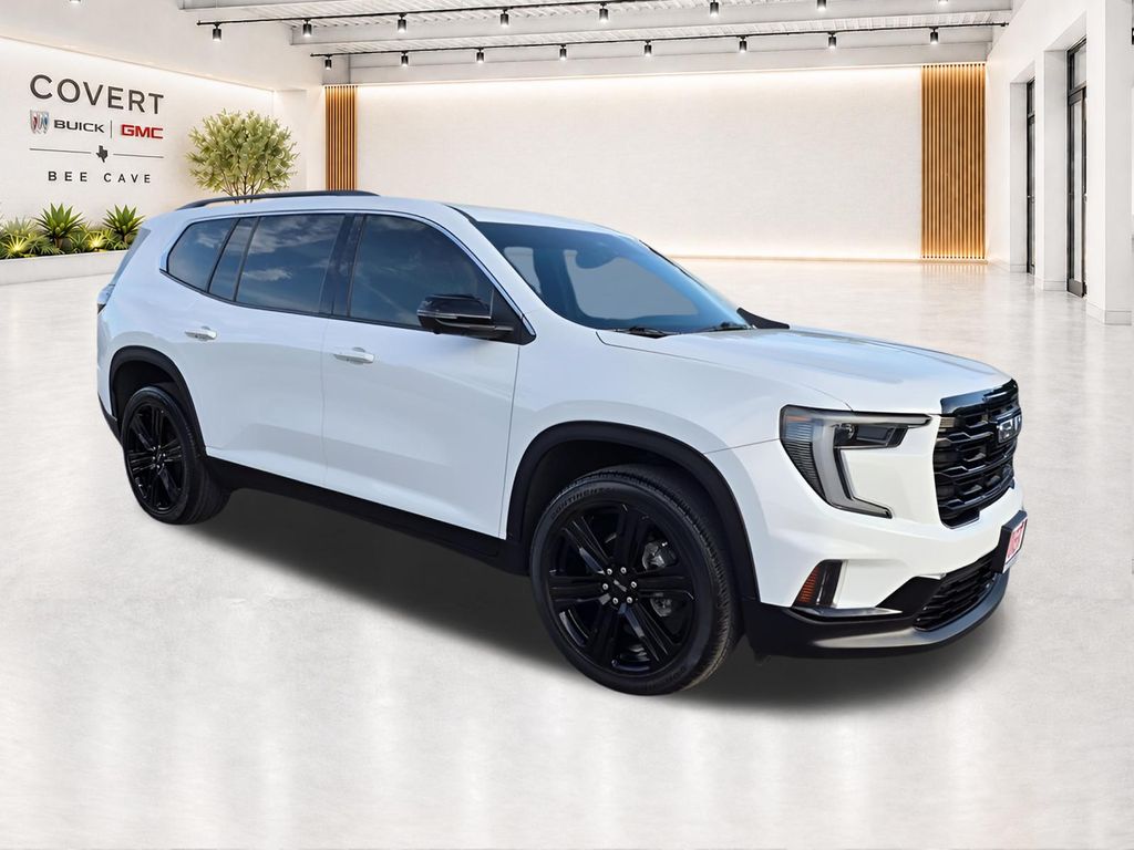 Summit White 2024 GMC Acadia SUV / Crossover Front-Wheel Drive 8-Speed Automatic