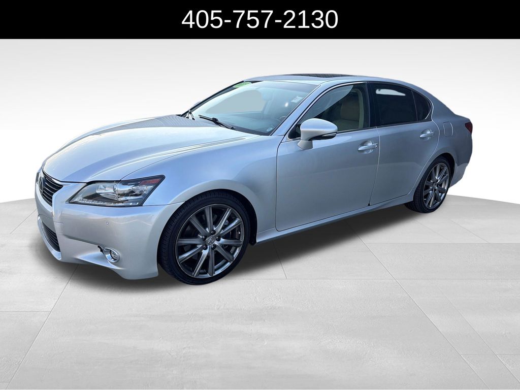 Gray (Liquid Platinum) 2015 Lexus GS Sedan Rear-Wheel Drive 8-Speed Automatic