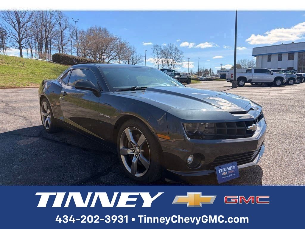 Ashen Gray Metallic 2012 Chevrolet Camaro 2SS Coupe RWD Coupe Rear-Wheel Drive 6-Speed Automatic