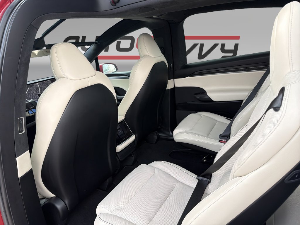 Used 2023 Red Tesla Plaid image 16