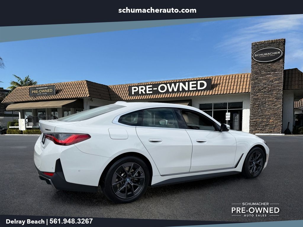 used 2022 BMW i4 car, priced at $27,498