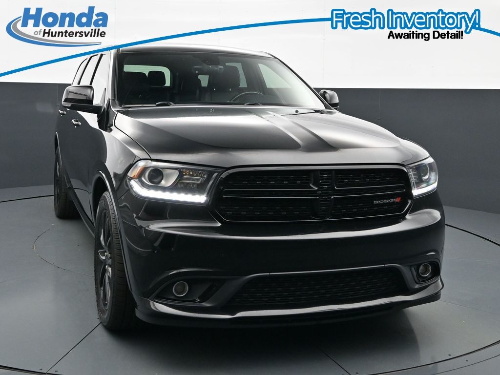 DB Black Crystal Clearcoat 2017 Dodge Durango SUV / Crossover All-Wheel Drive 8-Speed Automatic