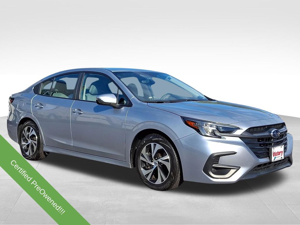Ice Silver Metallic 2024 Subaru Legacy Sedan All-Wheel Drive Continuously Variable Transmission