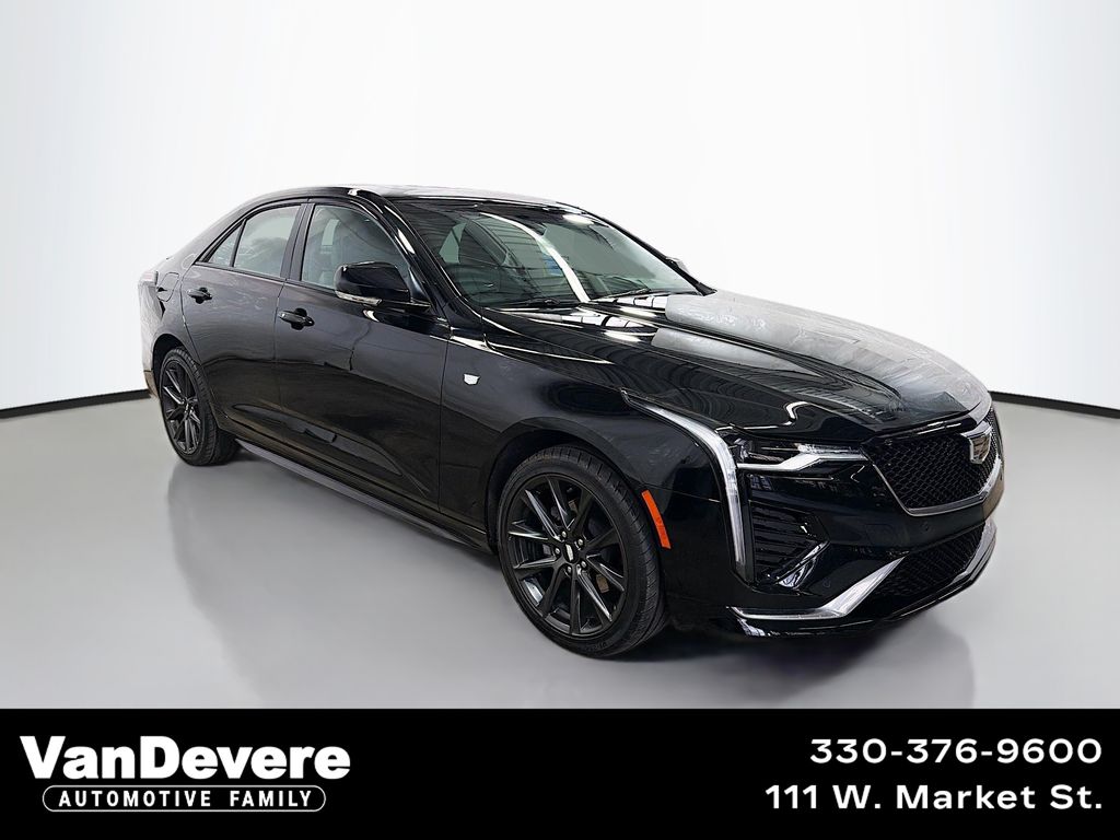 Black Raven 2025 Cadillac CT4 Sport AWD Sedan All-Wheel Drive 8-Speed Automatic