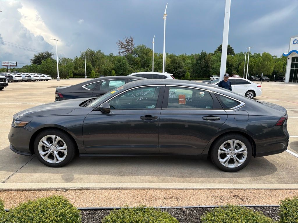 2025 Honda Accord LX Gray at Classic Elite Chevrolet Sugar Land