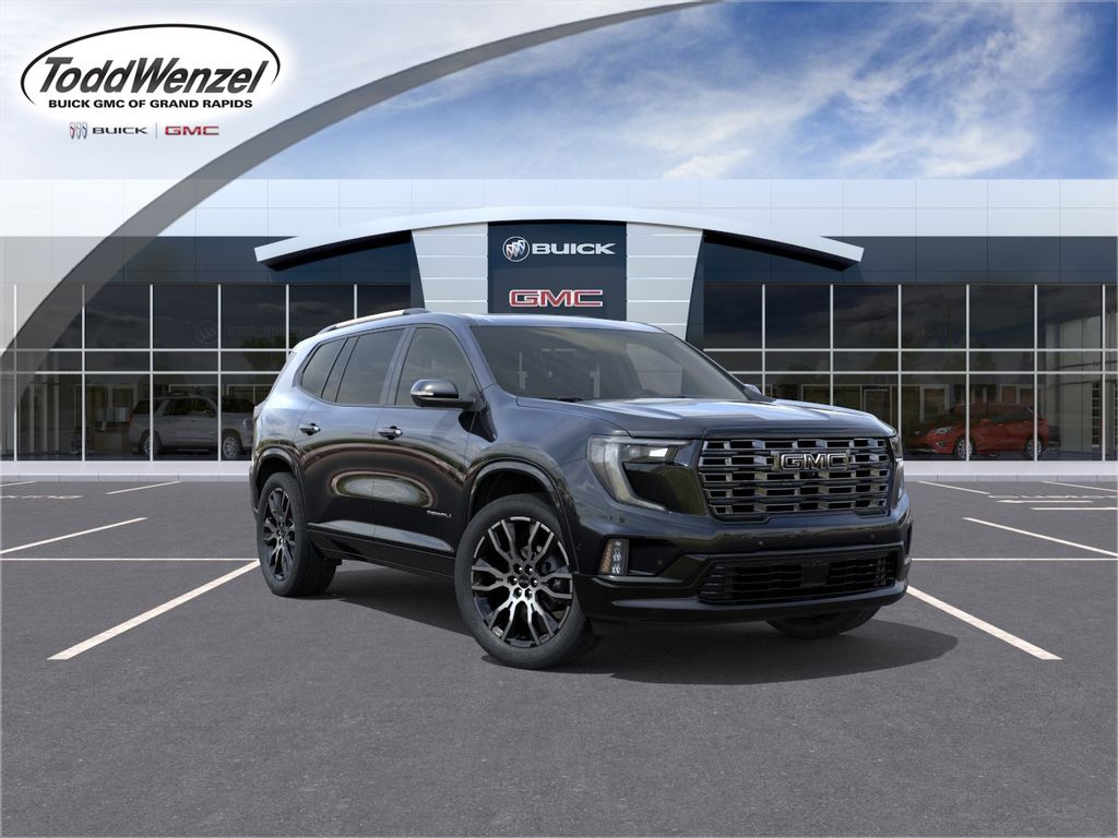 Black (Ebony Twilight Metallic) 2026 GMC Acadia SUV / Crossover Four-Wheel Drive 8-Speed Automatic