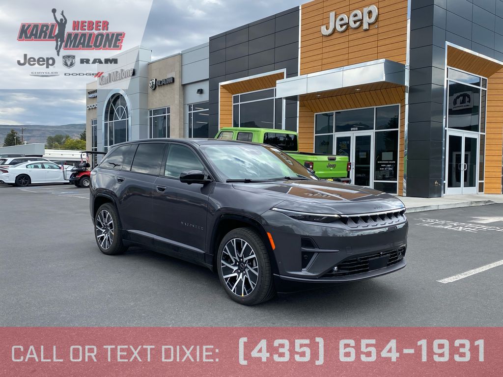 Baltic Gray Metallic Clearcoat 2025 Jeep Wagoneer S SUV / Crossover Four-Wheel Drive 1-Speed Automatic