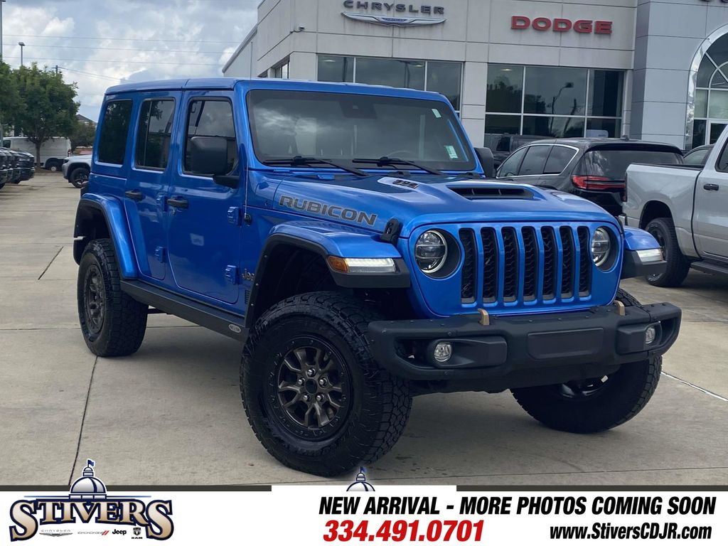 Hydro Blue Pearl Coat 2022 Jeep Wrangler SUV / Crossover Four-Wheel Drive 8-Speed Automatic