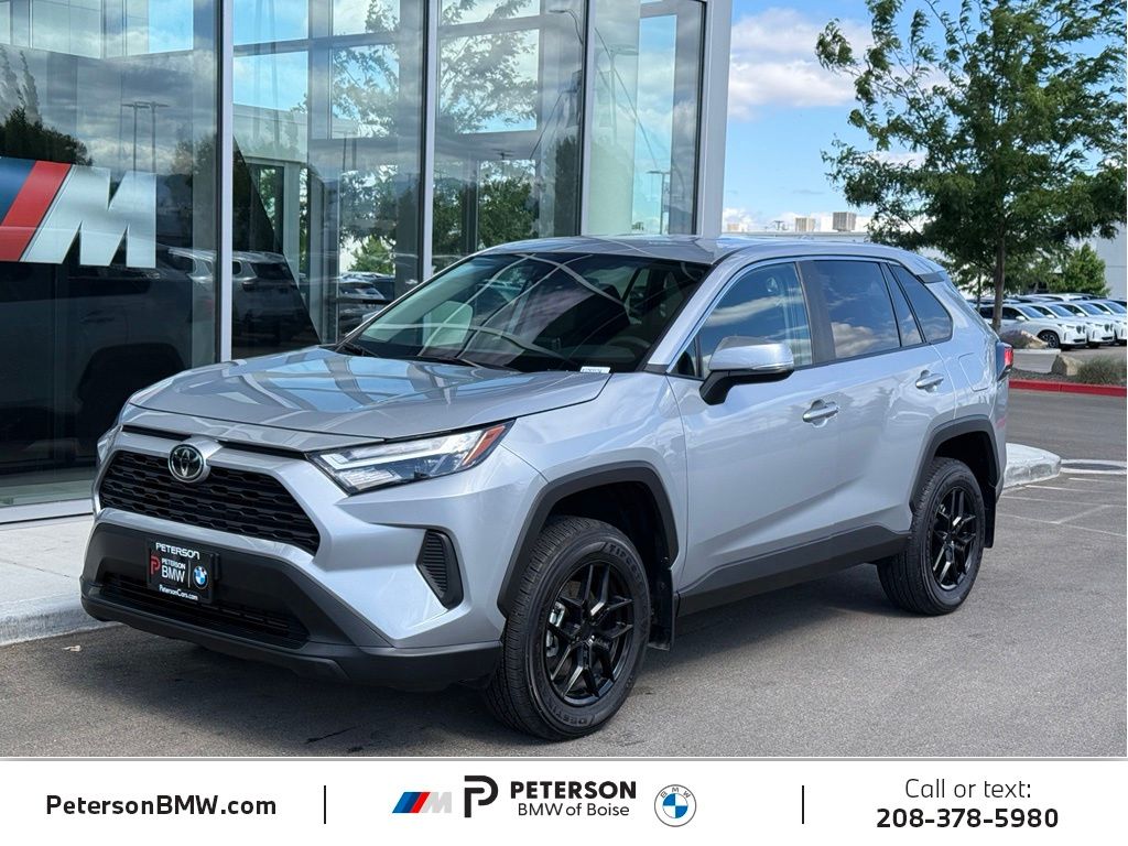 Silver Sky Metallic 2025 Toyota RAV4 LE AWD SUV / Crossover All-Wheel Drive 8-Speed Automatic