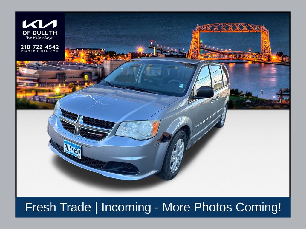 Billet Silver Metallic Clearcoat 2014 Dodge Grand Caravan SE FWD Minivan Front-Wheel Drive 6-Speed Automatic