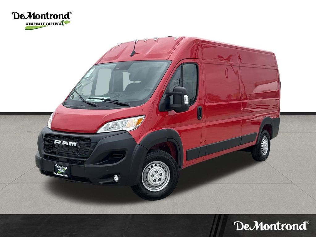 2026 Ram ProMaster 2500 High Roof Red at Mac Haik CDJR North Houston