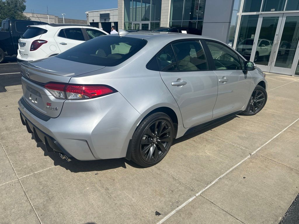 Used 2023 Silver Toyota SE image 3