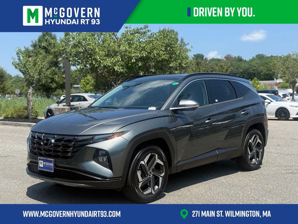Amazon Gray 2022 Hyundai Tucson SUV / Crossover All-Wheel Drive 8-Speed Automatic
